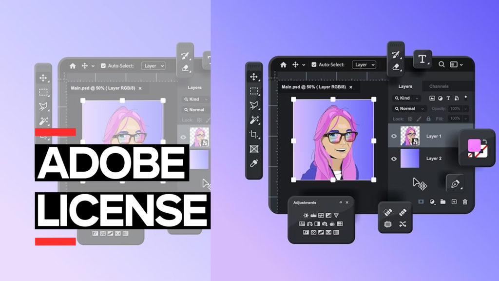 Adobe License : Entry to Creativity with Adobe Creative Cloud