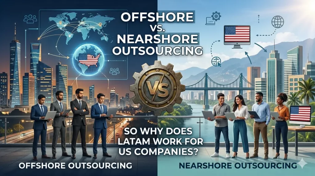 Offshore vs. Nearshore Outsourcing: So why does LATAM Work For US companies?
