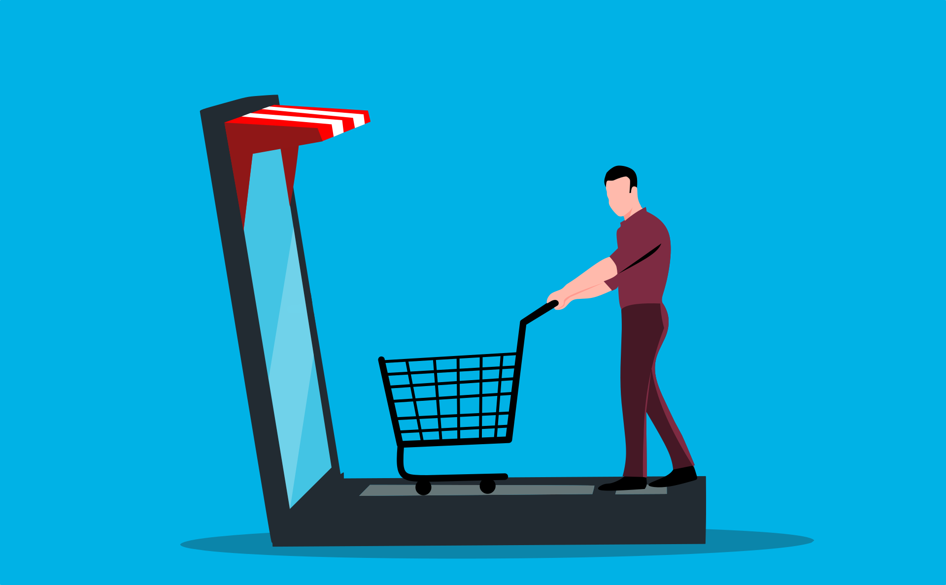 illustration of ecommerce